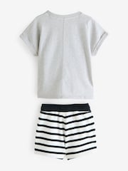 Superdry Grey Marl Embroidery Set - Image 8 of 12