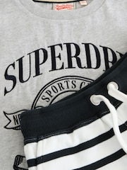 Superdry Grey Marl Embroidery Set - Image 9 of 12