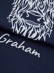 Personalised Mens Highland Cow 100% Cotton Pyjamas by Stitch Style - Image 4 of 8