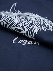 Personalised Boys Highland Cow 100% Cotton Pyjamas by Stitch Style - Image 3 of 7