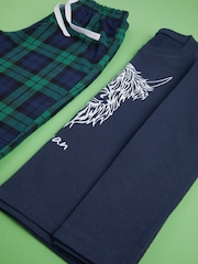Personalised Boys Highland Cow 100% Cotton Pyjamas by Stitch Style - Image 4 of 7