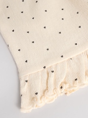 Cream/Charcoal Spot Baby Jersey Short Sleeve Tops 3 Pack - Image 11 of 11