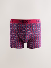 Sealife Animal Print 8 pack Rich Trunks Boxers - Image 3 of 12