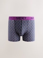Sealife Animal Print 8 pack Rich Trunks Boxers - Image 7 of 12