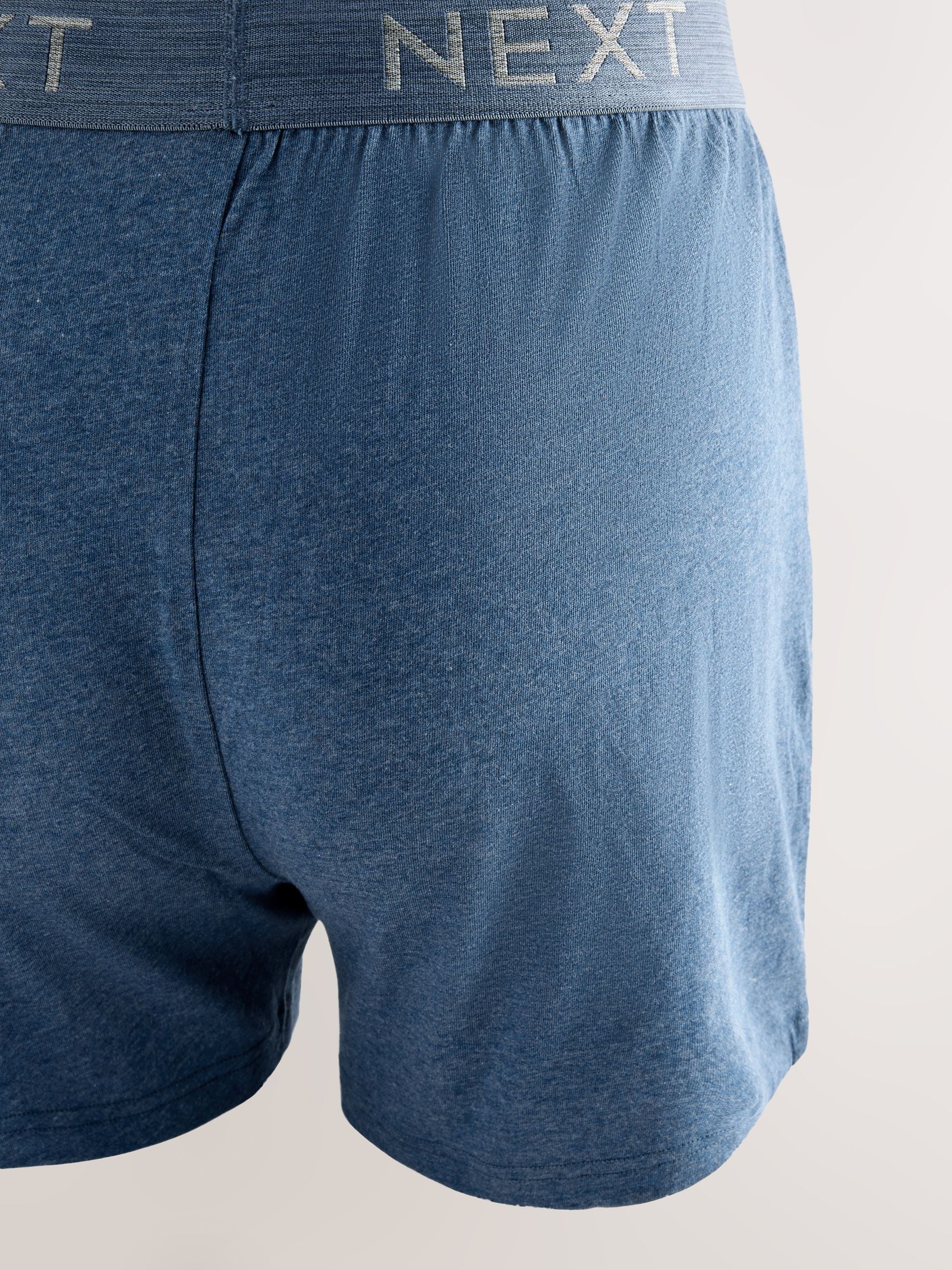 Buy Blue/Grey 5 Pack Loose Boxers from Next South Africa
