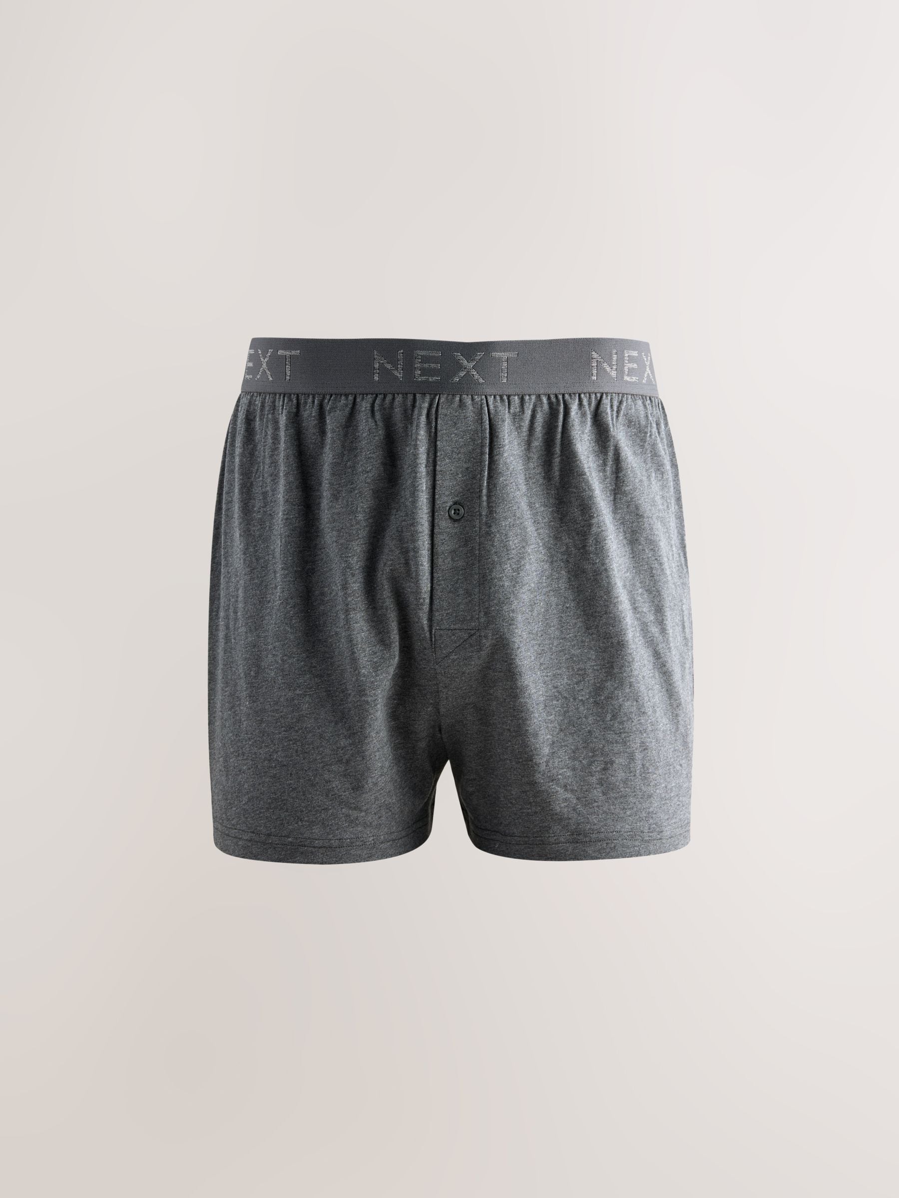 Buy Blue/Grey 5 Pack Loose Boxers from Next Japan