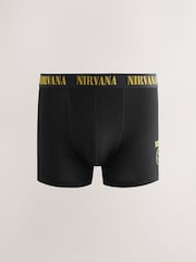Yellow/Black Licence Nirvana Trunks 3 Pack - Image 4 of 7