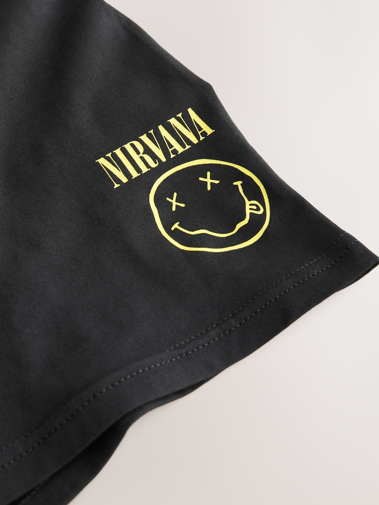 Yellow/Black Licence Nirvana Trunks 3 Pack - Image 7 of 7