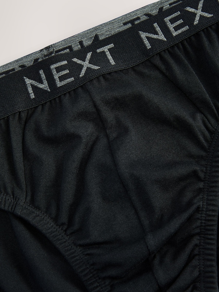 Black Briefs 5 Pack - Image 4 of 4
