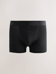 Black on Black Waistband Trunks Boxers 5 Pack - Image 3 of 9