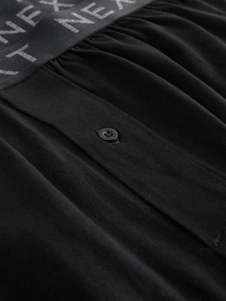 Black 5 Pack Loose Boxers - Image 9 of 9 Black 5 Pack Loose Boxers - Image 9 of 9