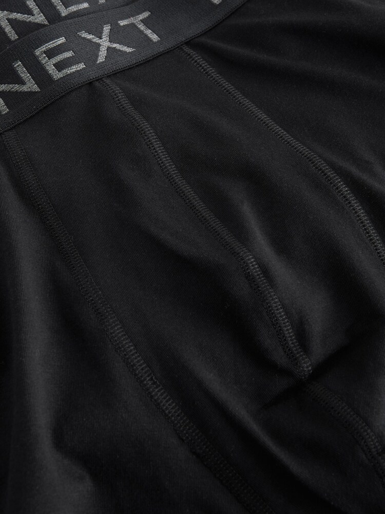 Black Waistband Hipster Boxers 5 Pack - Image 9 of 9 Black Waistband Hipster Boxers 5 Pack - Image 9 of 9