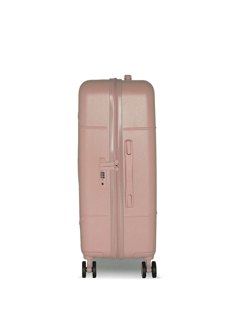 Dune London Pink Onella 3 Piece Suitcase Set - Image 4 of 7