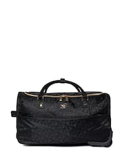 Dune London Black Oriel 2 Wheel Cabin Holdall - Image 2 of 6
