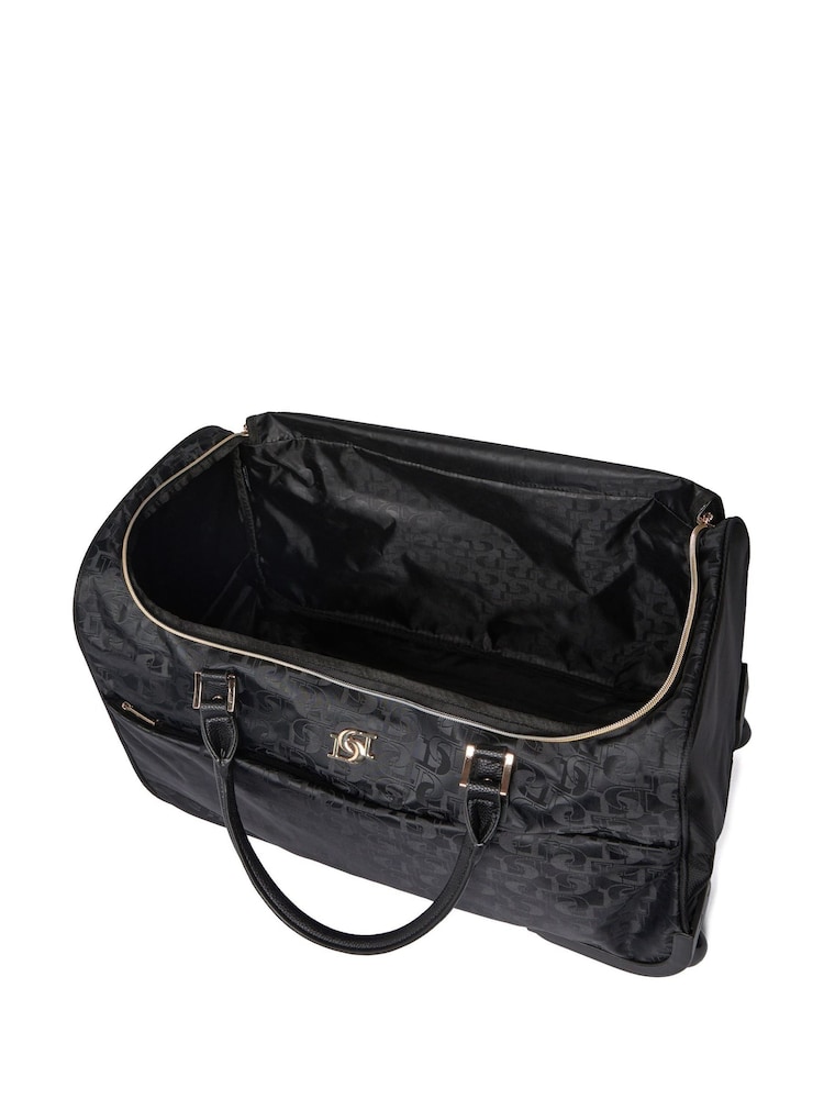 Dune London Black Oriel 2 Wheel Cabin Holdall - Image 6 of 6 Dune London Black Oriel 2 Wheel Cabin Holdall - Image 6 of 6