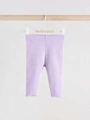 Lilac Purple - Baby Short Sleeve Top and Leggings - Image 5 of 12