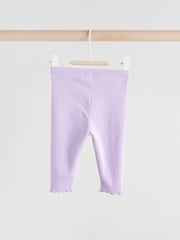 Lilac Purple - Baby Short Sleeve Top and Leggings - Image 6 of 12