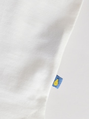 White/ Blue/ Yellow Fruit Baby Short Sleeve Top and Leggings Set 2 Piece - Image 10 of 11