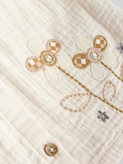 Girafa creme/cinza - 100% algodão costurado para bebês com blusa de animal e conjunto de leggings estampadas - Imagem 15 de 16