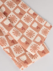 Rust and White Frill Collar Top and Printed Leggings 2 Piece Set - Image 16 of 16