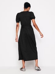 Boden Aqua Blue Petite Twisted Waist Jersey Dress - Image 3 of 5