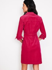 Boden Berry Pink Petite Twisted Waist Jersey Dress - Image 3 of 5