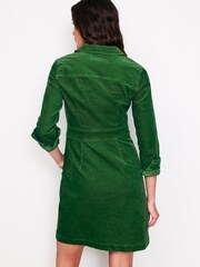 Boden Denim Green Petite Twisted Waist Jersey Dress - Image 3 of 5