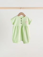 Multi Bright Colour Baby Rompers 3 Pack - Image 4 of 14
