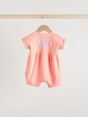 Multi Bright Colour Baby Rompers 3 Pack - Image 7 of 14