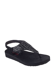 Skechers Black Meditation Glamorous Muse Sandals - Image 2 of 3