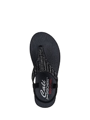 Skechers Black Meditation Glamorous Muse Sandals - Image 3 of 3