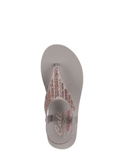 Skechers Grey Meditation Glamorous Muse Sandals - Image 3 of 3