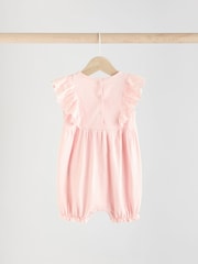 Sage Green Baby Bloomer Rompers 3 Pack - Image 6 of 11