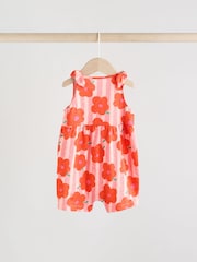 Multicolour Fruit Printed - 100% Cotton Baby Jersey Rompers 3 Pack - Bild 4 von 11
