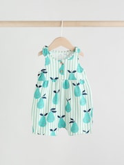 Multicolour Fruit Printed - 100% Cotton Baby Jersey Rompers 3 Pack - Bild 5 von 11