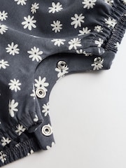 Black/White Baby Printed Rompers 3 Pack - Image 10 of 12