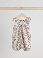 Black/White Baby Printed Rompers 3 Pack - Image 6 of 12