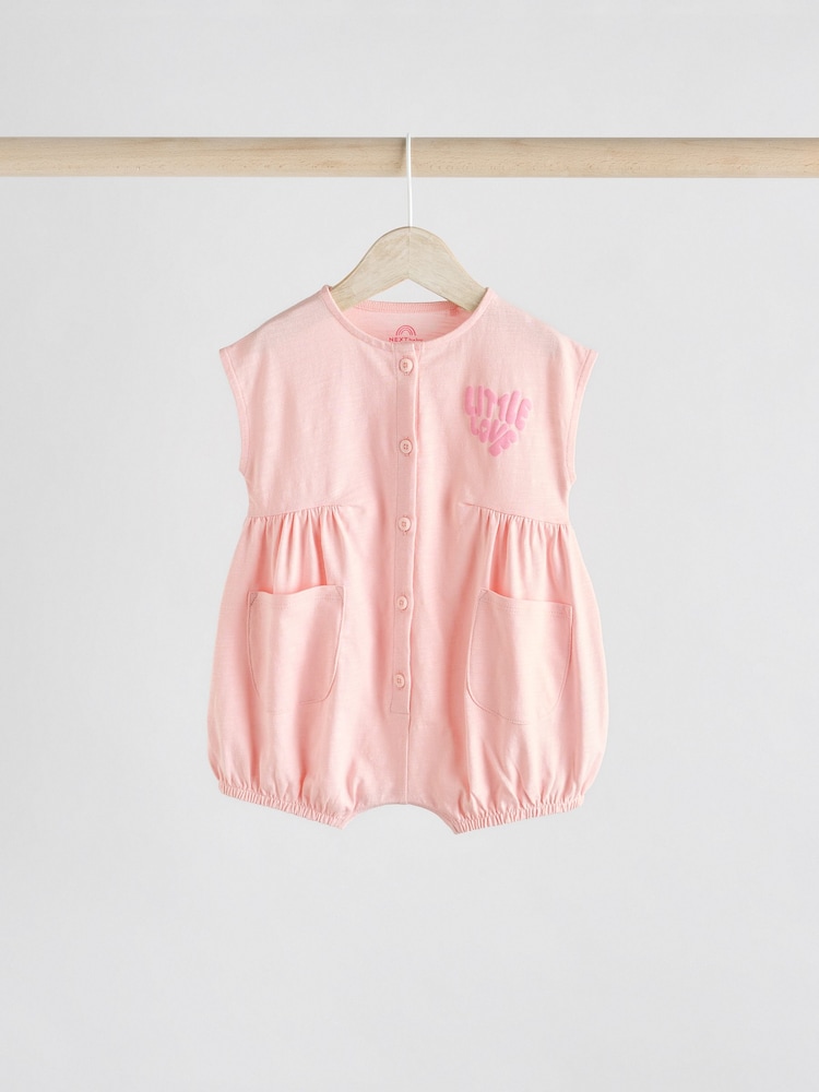 Pink und Weiß - Babystrampelhöschen im 3er-Pack - Bild 2 von 11 Pink und Weiß - Babystrampelhöschen im 3er-Pack - Bild 2 von 11
