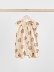 Mokkabraun - Jersey-Strampelanzug für Babys 3er-Pack - Bild 2 von 10