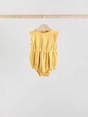 Floral Printed Baby Printed Rompers 4 Pack - Image 3 of 12