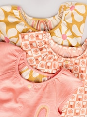 Korallenpink - Jersey-Strampelanzug für Babys 3er-Pack - Bild 8 von 11