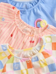 Leuchtend mehrfarbig bedruckt - Jersey-Strampelanzug für Babys 3er-Pack - Bild 8 von 11