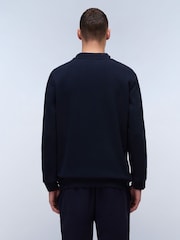 Napapijri Blue Balis Crew Neck Sweatshirt - Image 2 of 5