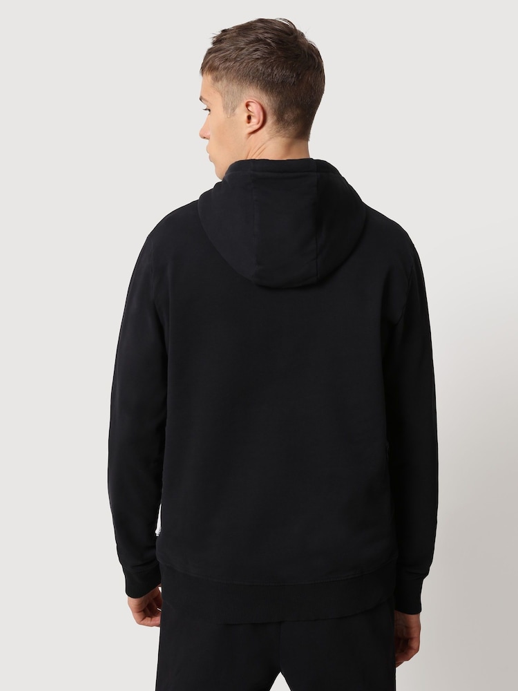 Napapijri Balis Black Hoodie - Image 4 of 7