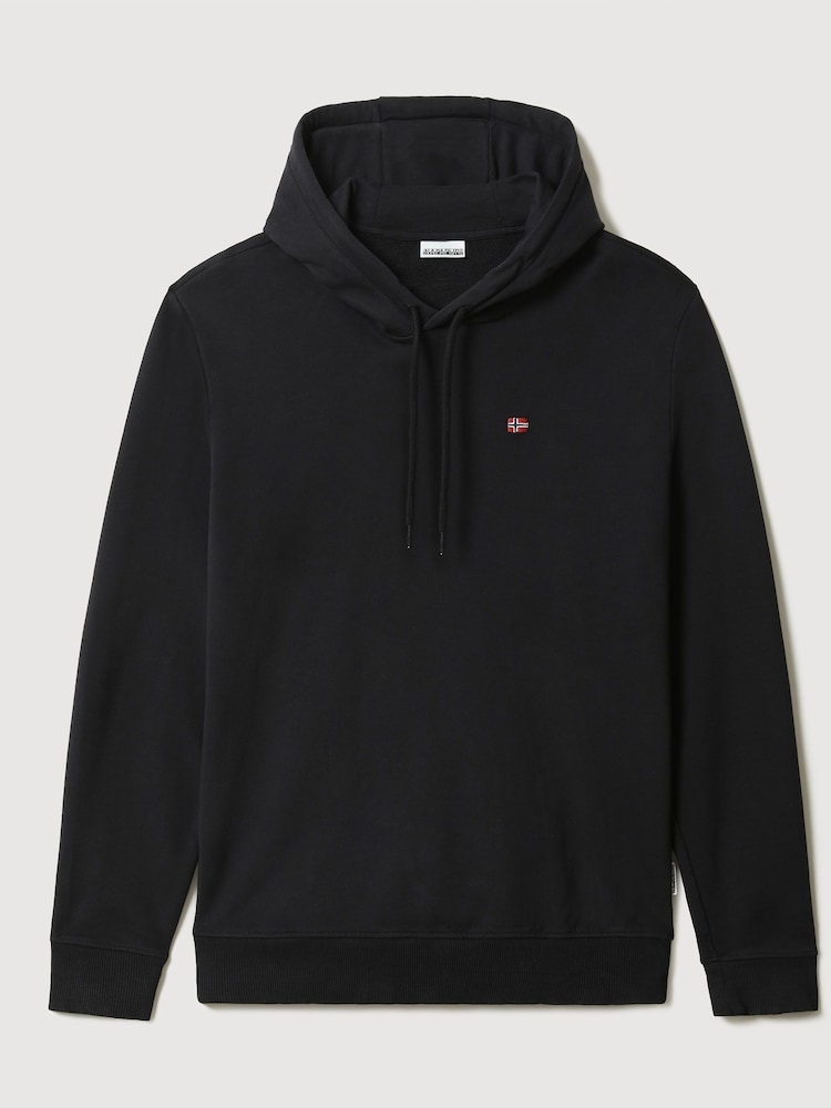 Napapijri Balis Black Hoodie - Image 6 of 7