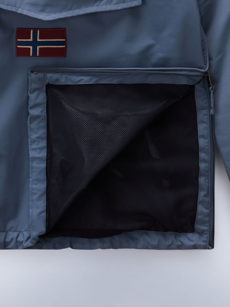 Napapijri Grey Rainforest Anorak - Image 3 of 3