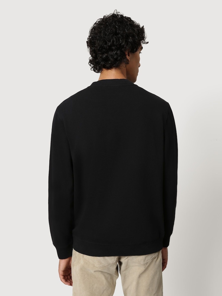 Napapijri Balis Crew Neck Black Sweatshirt - Image 2 of 6