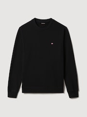 Napapijri Balis Crew Neck Black Sweatshirt - Image 5 of 6