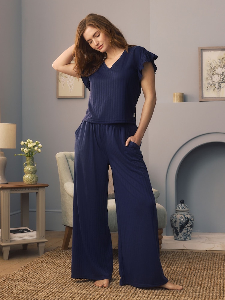 Laura Ashley Seersucker Lounge Sous-vêtements - Image 2 of 5