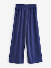 Laura Ashley Blue Seersucker Lounge Pants - Image 6 of 8